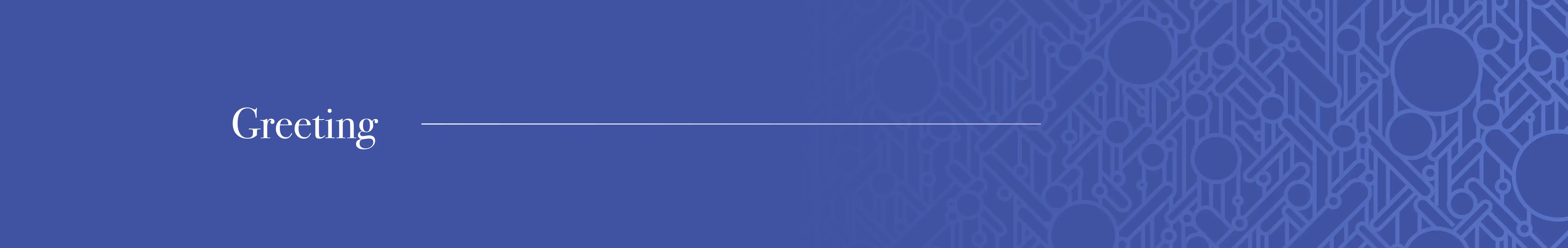 Greeting
